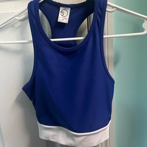 blue five Dancewear crop top